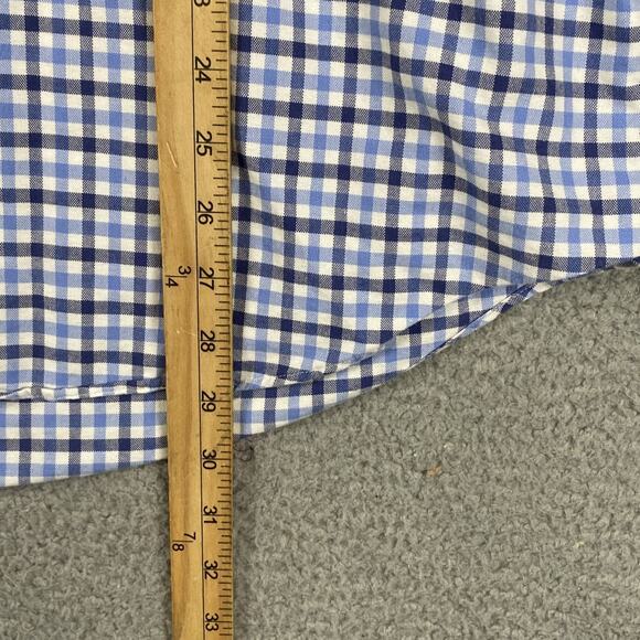 Ralph Lauren Shirt Men's Large Oxford Plaid Button Down Business Smart Causal - Picture 7 of 8